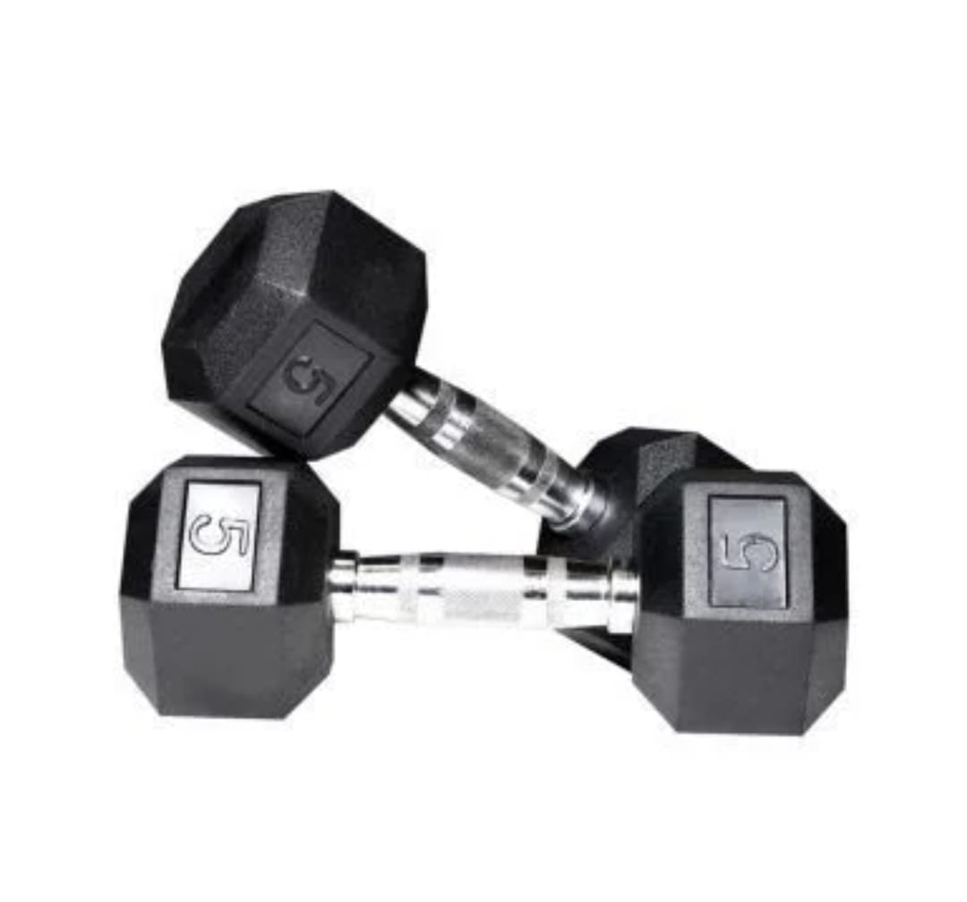 Hexagonal dumbell-7.5 kg pair