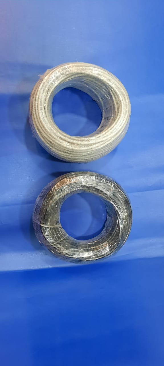 Gym machine wire rope