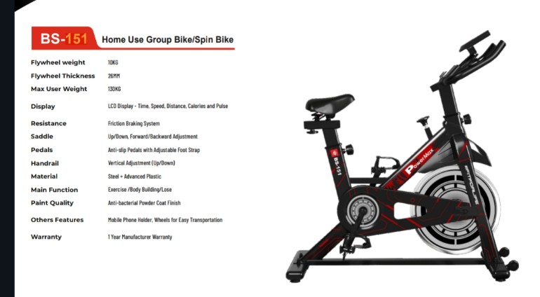 Powermax cycle BS 151
